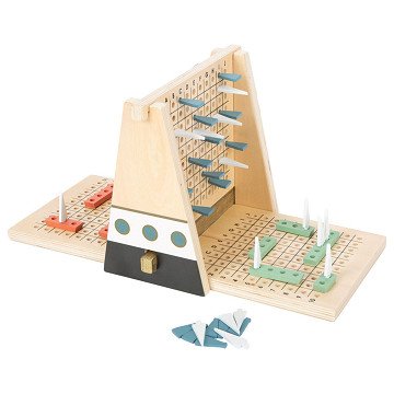 Small Foot - Holzstrategiespiel Battle of the Ships