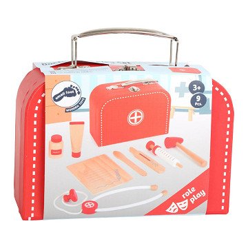 Small Foot - Wooden Doctor's Set in Red Case