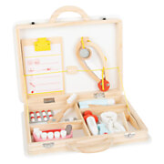 Small Foot - Wooden Doctor and Dentist 2in1 Set in Suitcase