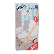 Small Foot - Puppenwagen Little Button aus Holz