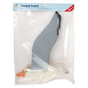 Small Foot - Baby-Mobile aus Holz, schwimmende Möwe mit beweglichen Flügeln