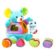 Small Foot – Formsortiermaus aus Plüsch, 5 Stück.