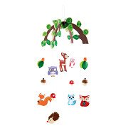 Small Foot - Wooden Baby Mobile Forest Animals