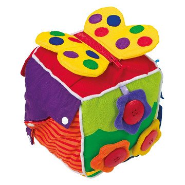 Small Foot - Baby Cube Naturplüsch