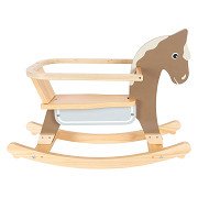 Small Foot - Rocking Horse with Seat Brown