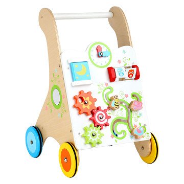 Small Foot - Wooden Baby Walker Walker Colorful