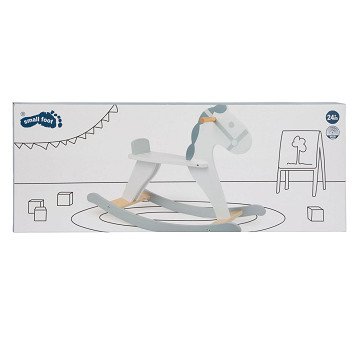 Small Foot - Wooden Rocking Horse Skandi White