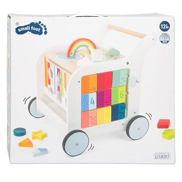 Small Foot - Wooden Baby Walker Flowers