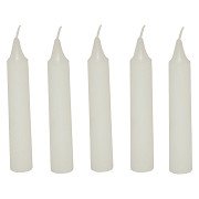 Small Foot - Candles White Small, 36 pcs.