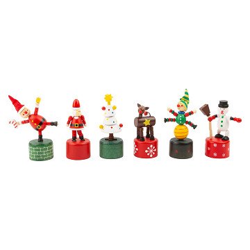 Small Foot - Holzschiebefigur Weihnachten