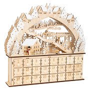 Small Foot - Holz-Adventskalender Ski