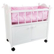 Small Foot - Wooden Doll Bed with Chest of Drawers