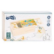 Small Foot - Wooden Domino Game Safari