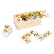 Small Foot - Wooden Domino Game Safari