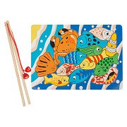 Small Foot - Wooden Fishing Game Puzzle