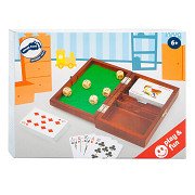 Small Foot - Spielkarten und Würfelspiel in Holzbox