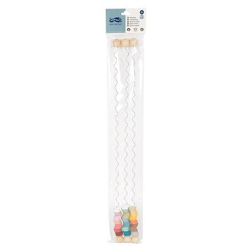 Small Foot - Wooden Spiral Track with Colored Discs