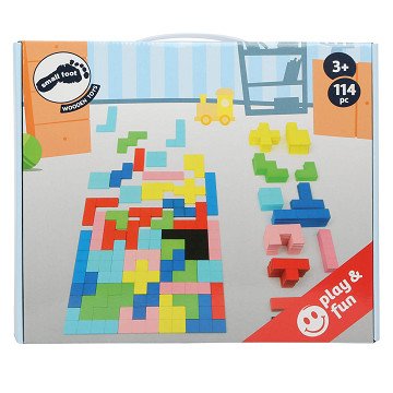 Small Foot - Wooden Puzzle Geometric Shapes