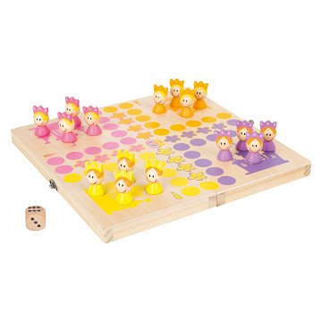 Small Foot - Ludo-Spiel Prinzessin aus Holz