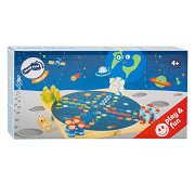 Small Foot - Ludo-Spiel aus Holz, Weltraumreise
