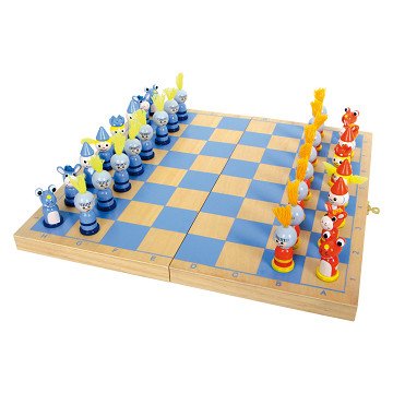 Small Foot - Wooden Chess Game Knights