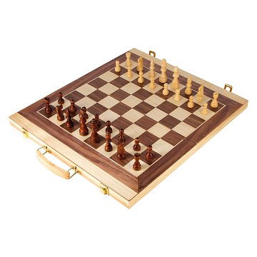 Small Foot - Wooden Chess Set and Backgammon