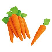 Small Foot - Toy Food Carrots Felt, 7dlg.