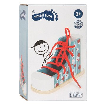 Small Foot - Wooden Lace-Up Shoe