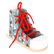 Small Foot - Wooden Lace-up Shoe
