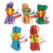 Small Foot - Skipping Rope Butterfly Color, Set of 5