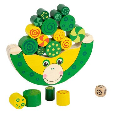 Small Foot - Balancespiel Kikker aus Holz, 20 Stk.