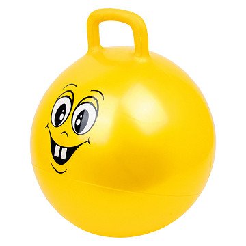 Small Foot - Skippy Ball Smiley Face Yellow