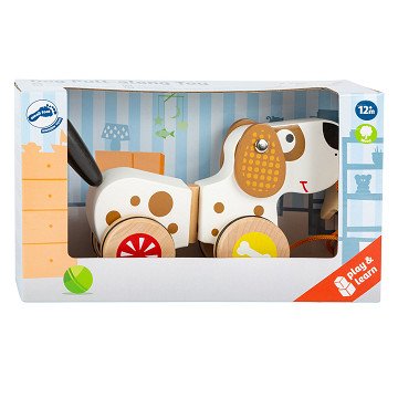 Small Foot - Nachziehhund aus Holz