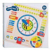 Small Foot - Wooden Calendar Clock Seasons (German)