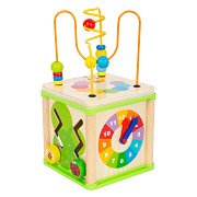 Small Foot - Wooden Activities Motor Skills Spiral 5in1