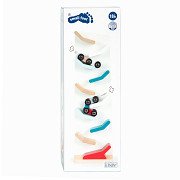 Small Foot - Wooden Racetrack Tower with Cars, 3-piece.