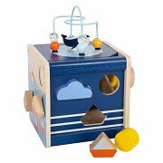 Small Foot - Wooden Activity Cube Ocean