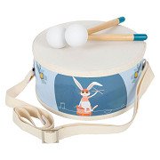 Small Foot - Wooden Drum Groovy Beats with Sticks, 3dlg.