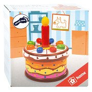 Small Foot - Wooden Music Box Birthday Cake