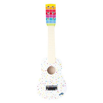 Small Foot - Holzgitarre mit Punkten, 53cm