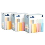 Small Foot - Sidewalk Chalk, Set of 3 Boxes, 36 pcs.