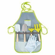 Small Foot - Garden Apron with Garden Tools, 7 pcs.