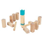 Small Foot - Wooden Cube Compact Throwing Game, 21 pcs.