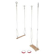 Small Foot - Wooden Swing Set 3in1
