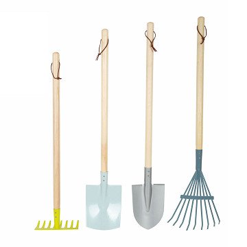 Small Foot - Wooden Garden Tools, 4dlg.