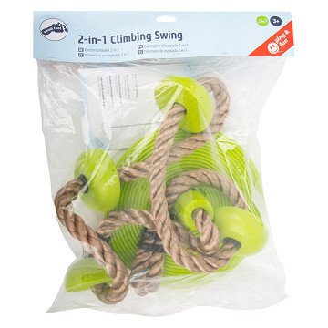 Small Foot - Climbing Rope and Swing 2-in-1 Green, 190cm