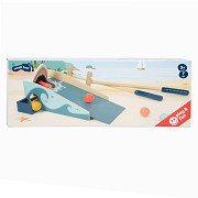 Small Foot - Holz-Minigolf Shark Attack, 7-tlg.