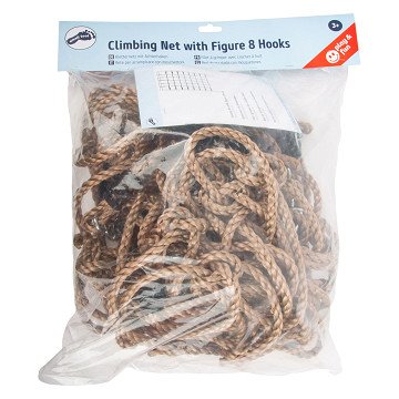 Small Foot - Climbing Net with 8 Hooks, 200x150cm