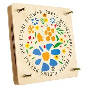 Small Foot - Blumenpresse aus Holz, 18x18cm
