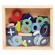 Small Foot - Wooden Magnetic Numbers Color. 37pcs.